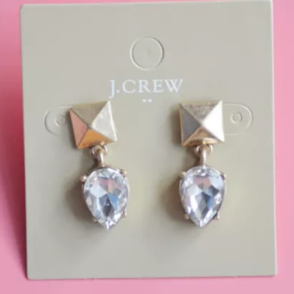 J. Crew Teardrop Earrings